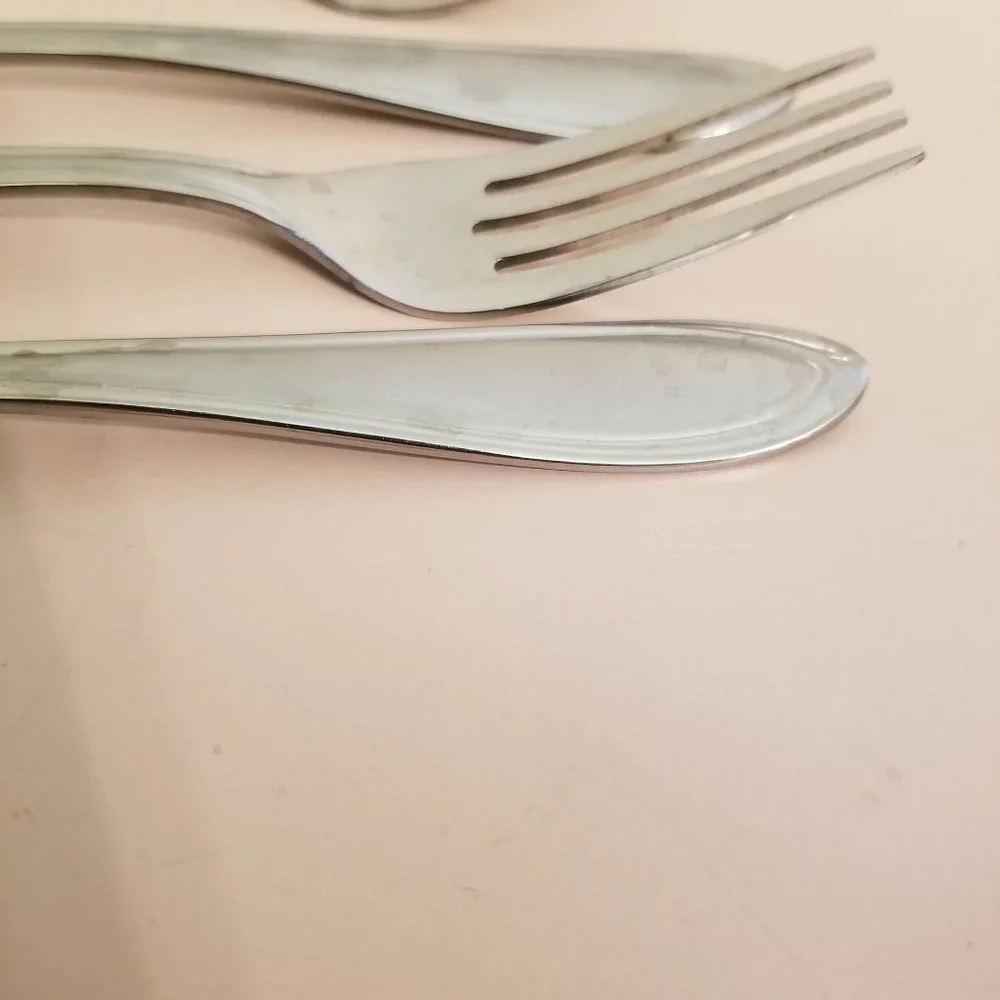 23 Pc Cambridge Flatware‎ Lot Stainless Steel Gift + - 22
